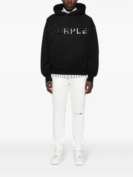Skinny skinny džíny Purple Brand fialové