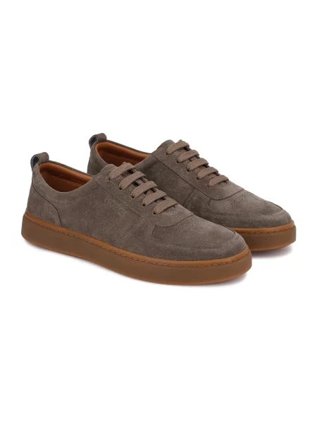 Sneakersy Kazar skórzane szare
