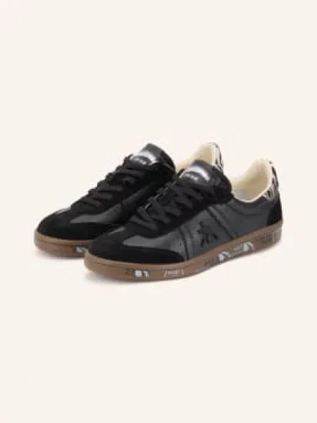 Premiata Sneakersy Bonnied schwarz białe