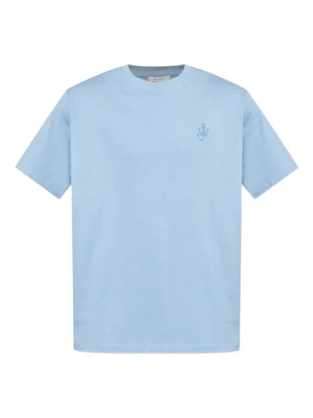 Tricou Jw Anderson cu broderie albastru