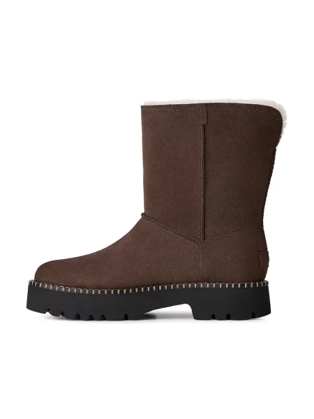 Замшевые короткие сапоги Ugg