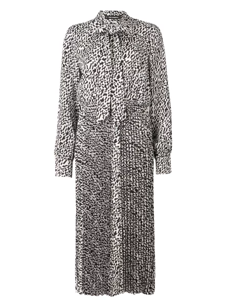 KARL LAGERFELD Rochie tip cămașă alb