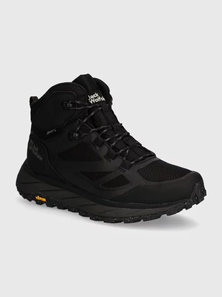 Jack Wolfskin Cipele Terraventure Texapore mid crna