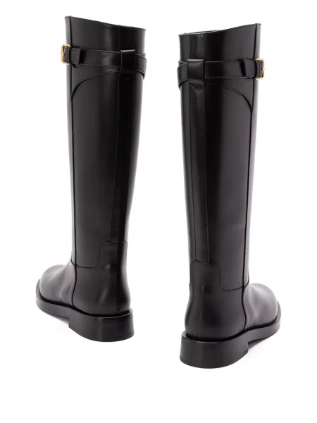 Botine Valentino Garavani din piele negru