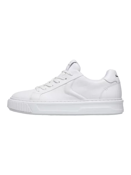 Sneakersy Voile Blanche skórzane białe
