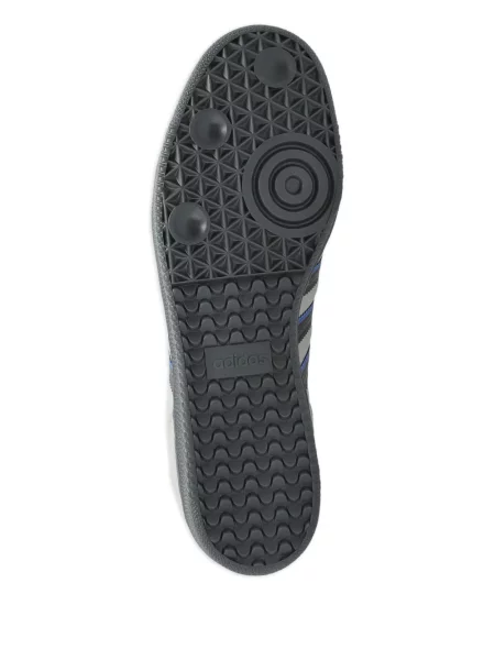 Prugaste pletene tenisice Adidas Samba siva