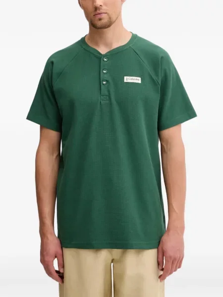 Tricou Columbia tricotate verde