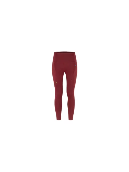 Fjällräven Abisko Tights W Kobiety Spodnie Fjällräven Size: M czerwony