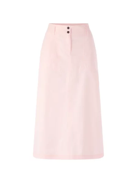 Midi sukně Marccain po kolena růžové