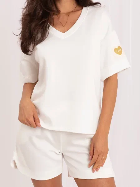 Pantaloni scurți Italy Moda alb