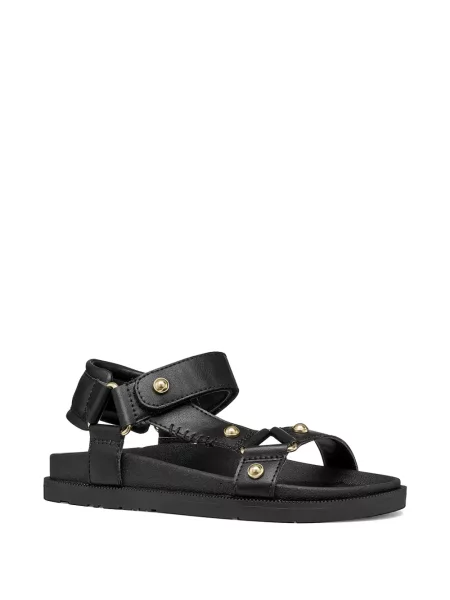 Sandale Geox cu bretele negru