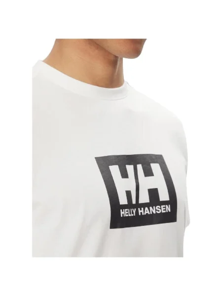 HELLY HANSEN Tričko čierna / biela modrá