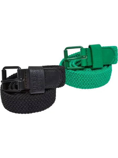 Urban Classics Curea Belt Set Kids negru