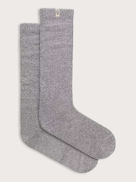 UGG ponožky s bavlnou TYLA šedé