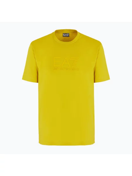 Férfi Emporio Armani Visibility Cotton Crew antik moha póló. Méret: S sárga