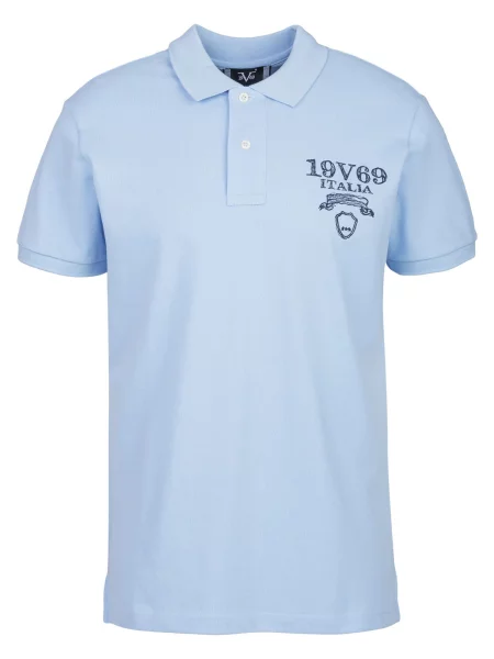 ITALIA Tričko světlemodrá / tmavě modrá