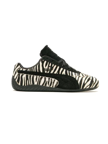 Puma sneakersy skórzane Speedcat Zebra Wns czarny