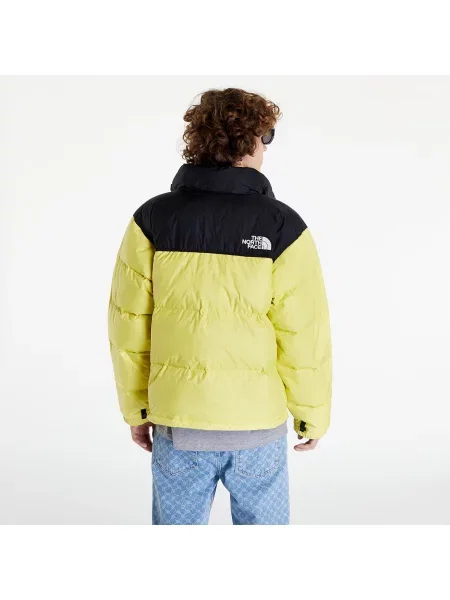 Kurtka puchowa The North Face retro żółta