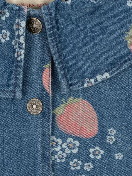 Konges Sløjd Дитяча джинсова куртка MAGOT COLLAR JACKET GOTS