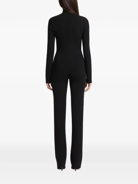 Salopetă Courreges tricotate negru
