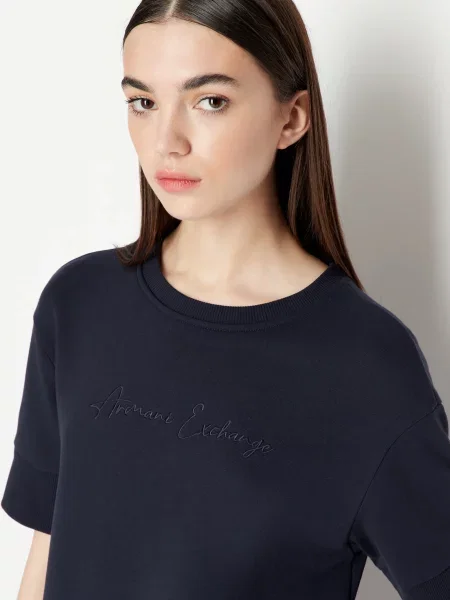 Armani Exchange Сукня міні синій