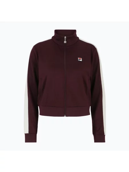 Bluza FILA Lamoni Cropped Track winetasting czerwona