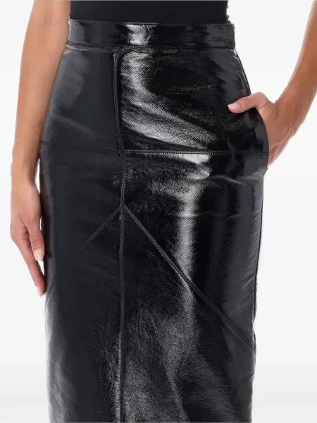 Fustă midi Lanvin negru