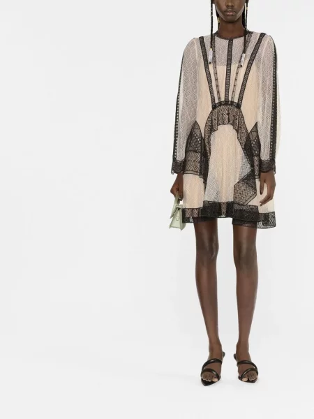Krajkové šaty Alberta Ferretti
