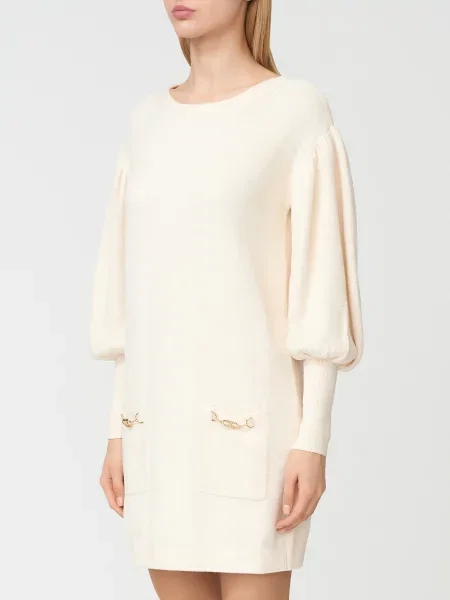 Платье Elisabetta Franchi бежевое