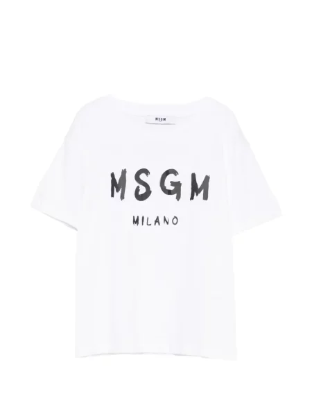 Koszulka dziecięca Msgm biała