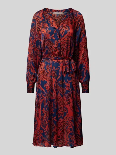 Sukienka midi z dekoltem w serek Christian Berg Woman Selection