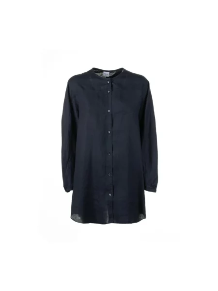 Koszula Aspesi ze stójką niebieska