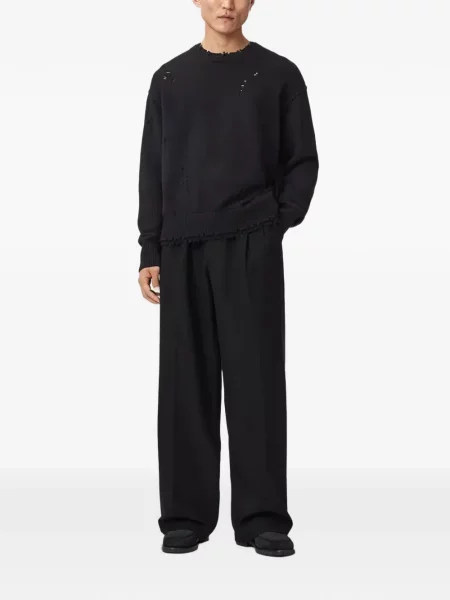Pulover Allsaints de lână negru