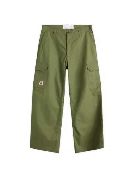 Spodnie cargo Randy's Garments oliwkowe