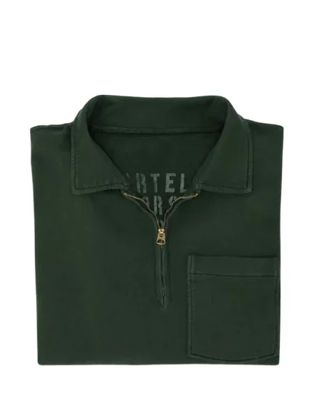 Mikina na zips Fortela zelená