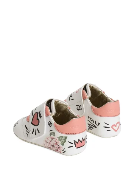 Sneakersy dziecięce Dolce And Gabbana białe