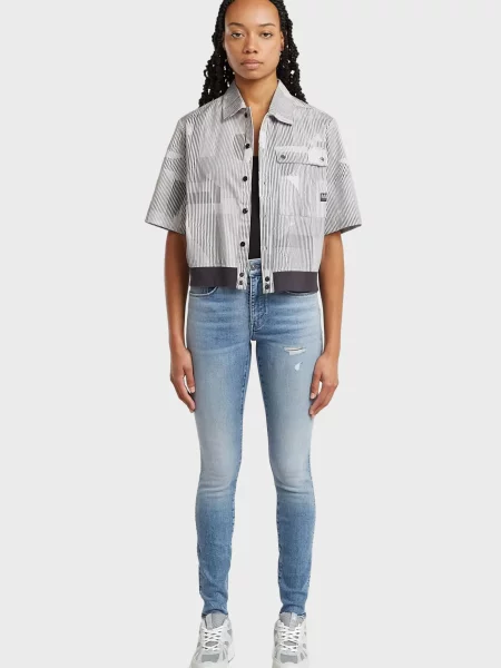 Джинсы G-star Raw голубые