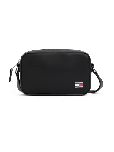 Geanta crossbody Tommy Jeans negru