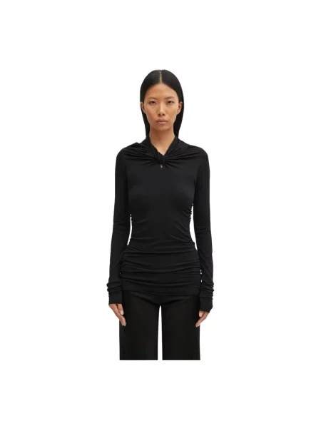 Bluza Rick Owens z kaszmiru czarna