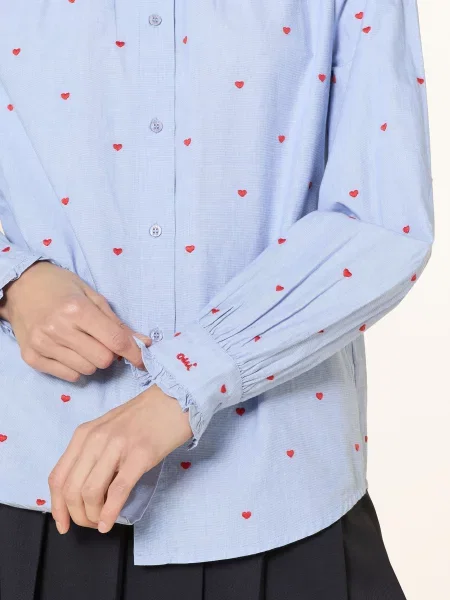 Oui Halenka tmavě modrá červená