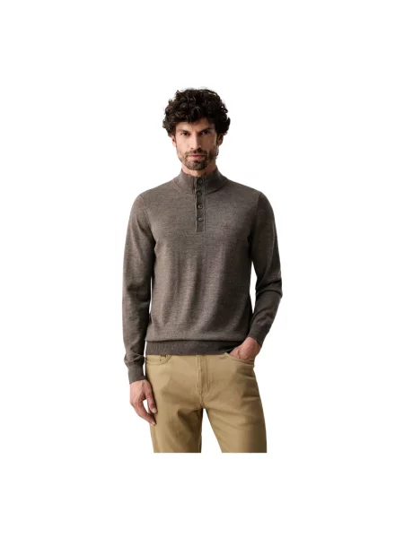 Sweter Aeronautica Militare brązowy