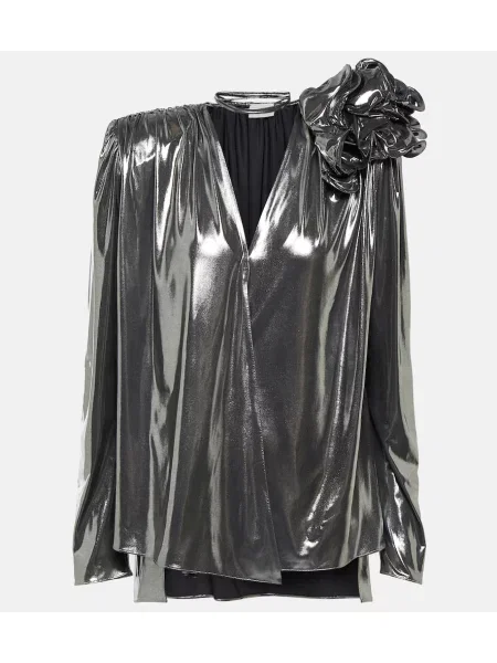 Bluză Magda Butrym argintiu