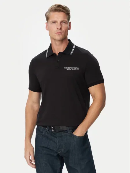 MICHAEL Michael Kors Tricou polo negru