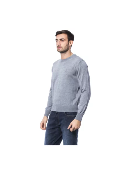 Sweter Billionaire z wełny merino szary
