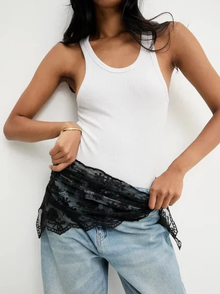 Marama Answear.LAB za žene bez uzorka crna