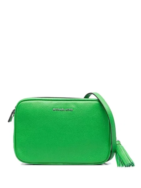 Sneakerși Michael Michael Kors plisate albastru