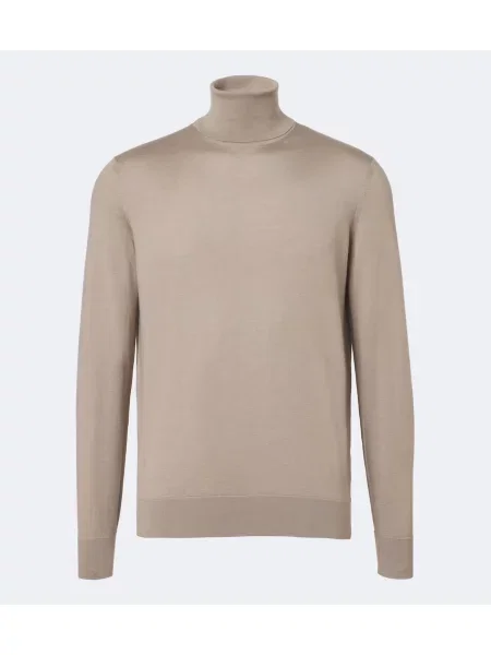 Heláncă Zegna de mătase bej