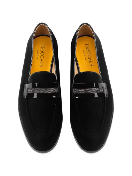 Loafers Doucal's μαύρο