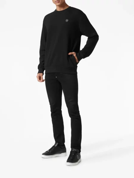 Raštuotas džemperis Philipp Plein juoda