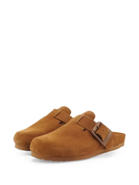 Mules Colors Of California με αγκράφα καφέ